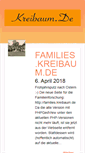 Mobile Screenshot of kreibaum.de